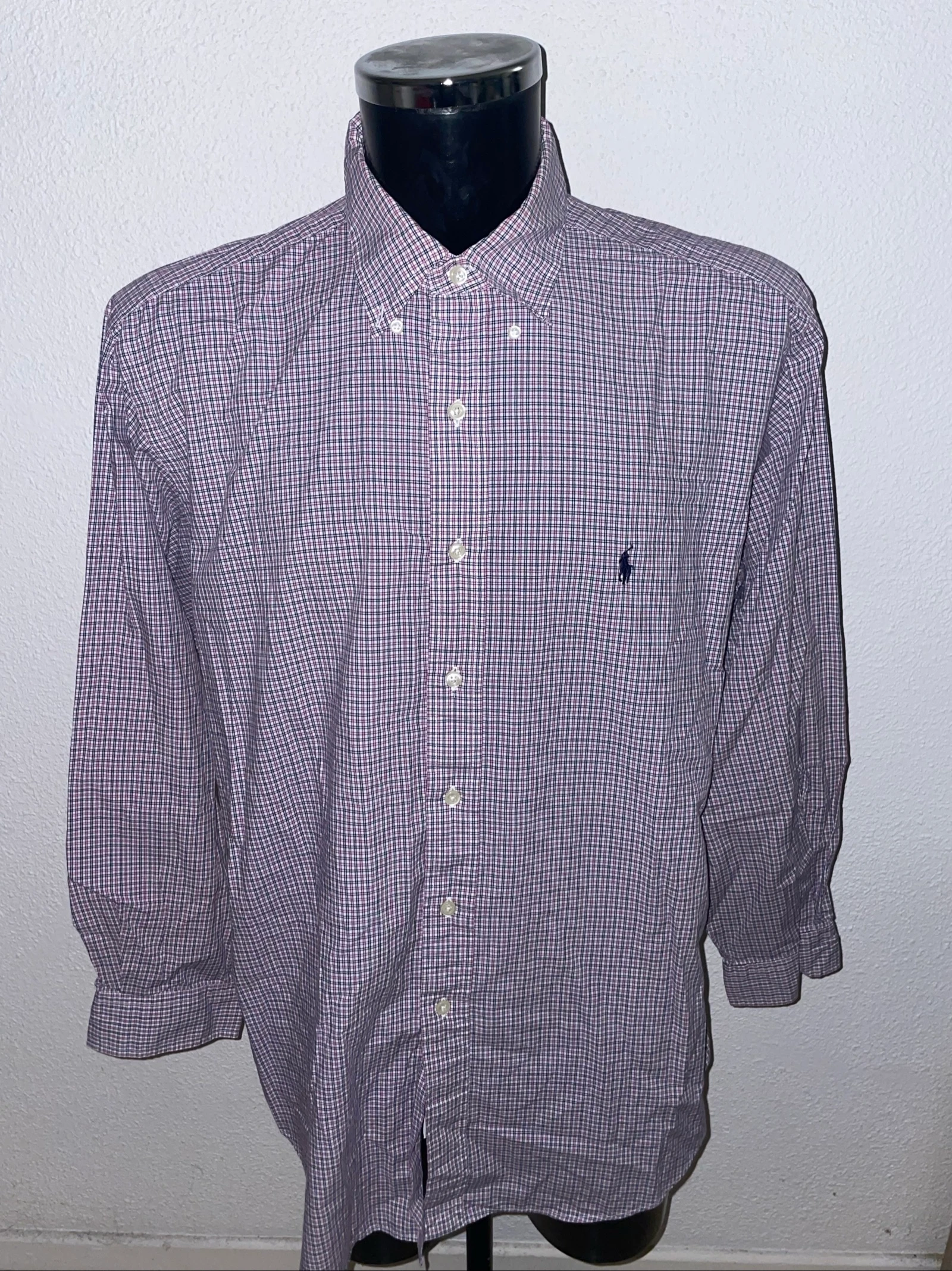 Ralph Lauren vintage overhemd / Maat: XL / T-shirts in goede staat / Geborduurd logo – photo 2